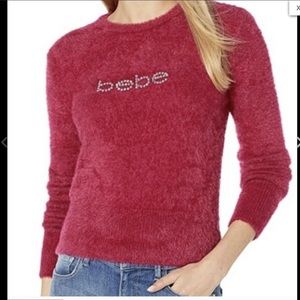 Bebe Eyelash Knit Sweater - Smoke Color Only